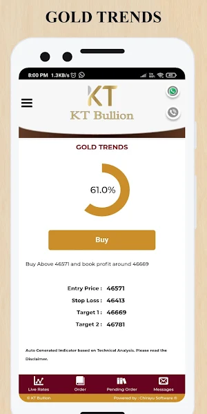 OSWAL SPOT - K T BULLION Screenshot 3