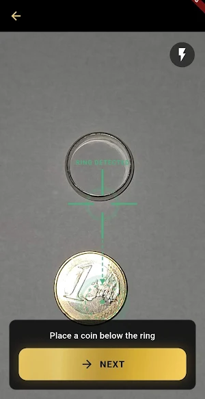 Camera Ring Sizer Screenshot 1