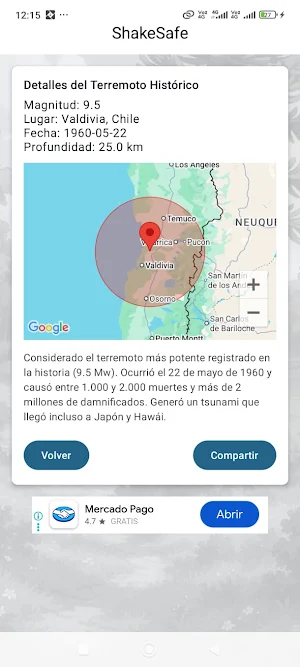shakesafe sismos en chile Screenshot 1