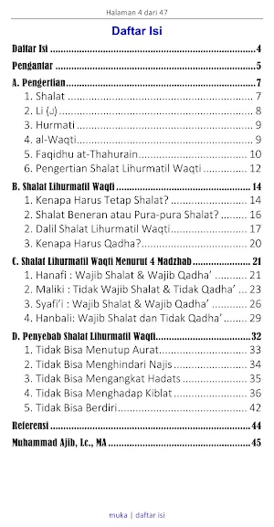 Shalat Lihurmatil Waqti Screenshot 1