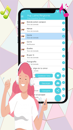 Latin Pop Ringtones Screenshot 1