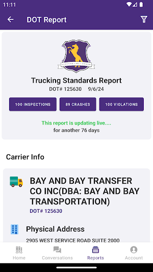 Trucking Standards Online Screenshot 2