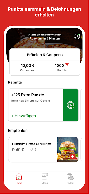 Classic Smash Burger & Pizza Screenshot 0