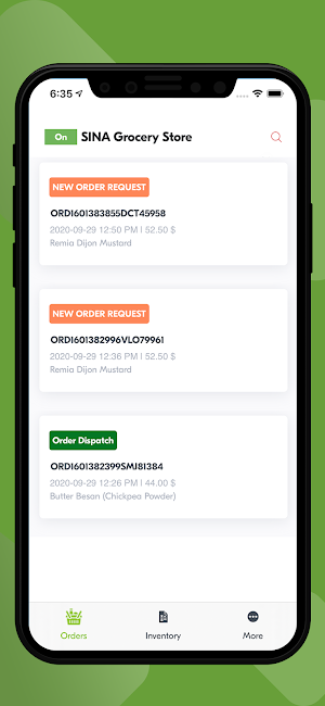 XLGrocery Partner Screenshot 1