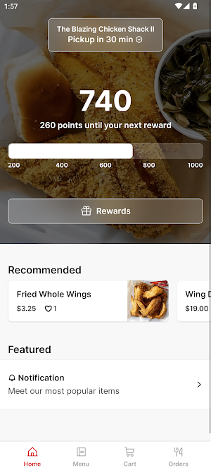 The Blazing Chicken Shack II Screenshot 0