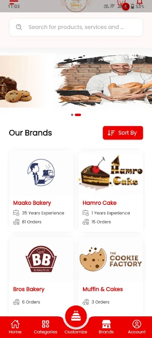 Bakers Hub Screenshot 2