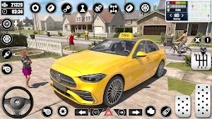 City Taxi Games Car Driving 3D Screenshot 3