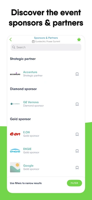 Eurelectric Events Screenshot 3