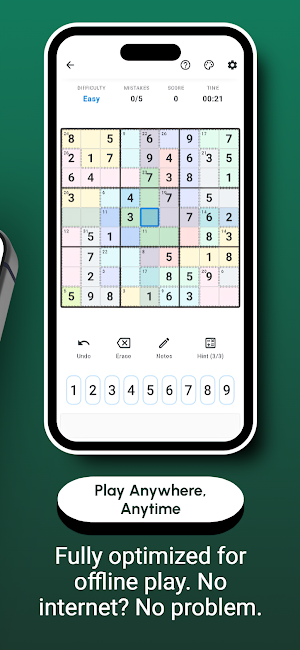 Sudoku - Classic Sudoku Puzzle Screenshot 1