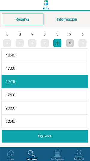 Clínica Boza Screenshot 2