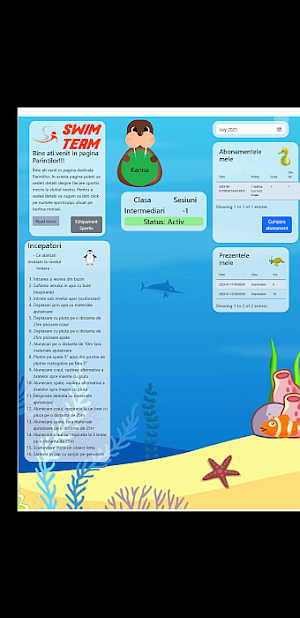 SwimmingTeam Screenshot 3