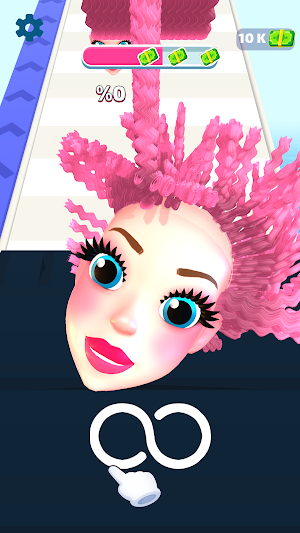 Doll Hair 3D! Screenshot 1
