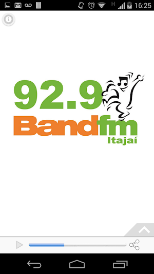 BAND FM ITAJAI 92,9 Screenshot 1