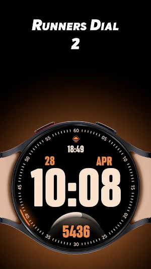 Runners Dial 2 - Watch face Screenshot 0