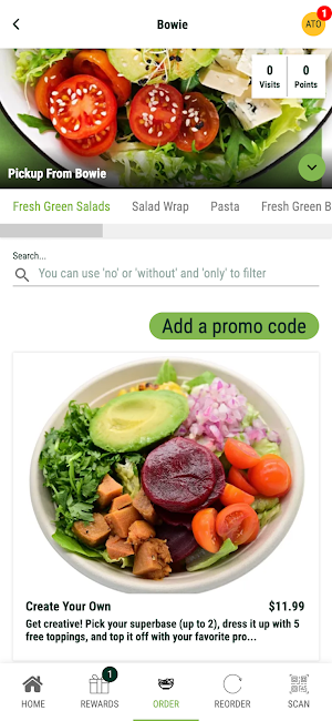 Fresh Green Salads Screenshot 2