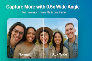 0.5x Camera - Wide Agle Camera Screenshot 0