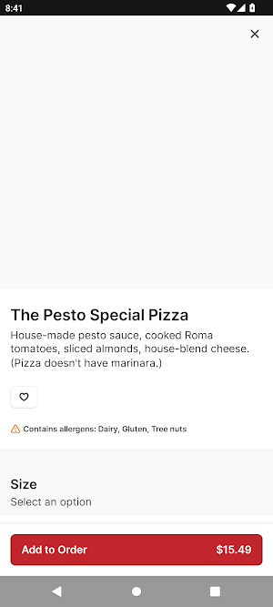 Wheeler Pizza screenshot 4