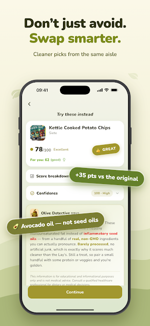 Olive Detective: Food Scanner Screenshot 1