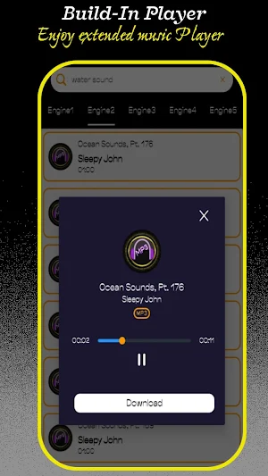 All video & music downloader Screenshot 2