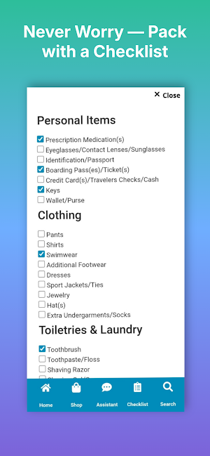 Packly Travel Screenshot 3