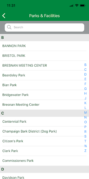 Champaign Park District Screenshot 3