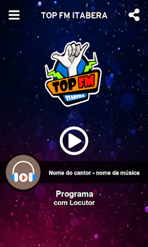 TOP FM Itaberá Screenshot 1