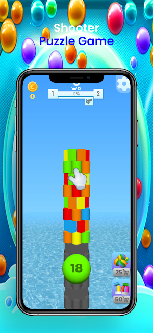 Bubble Classic Shooter Tower Screenshot 2