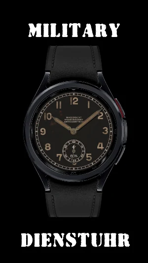 Military Watch Face 08 Screenshot 3