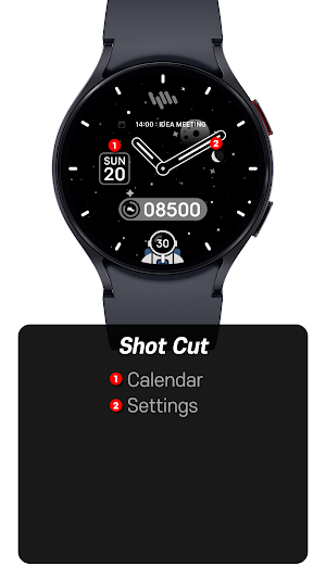 SamWatch Space Analog Screenshot 2