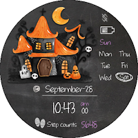 BFF88- Halloween Haunted House