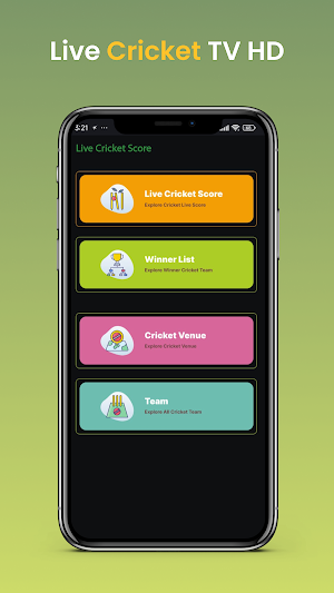 Live Cricket TV HD Screenshot 1