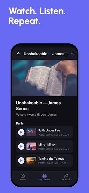 Blessly: Faith, Church & Bible Screenshot 1