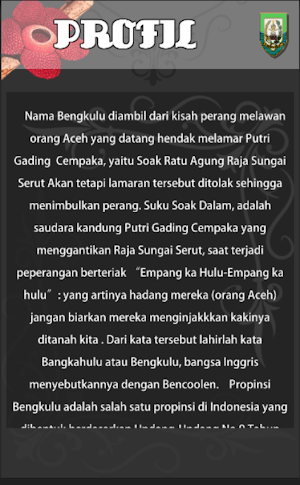 Mengenal Pariwisata Bengkulu Screenshot 2