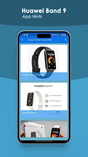 Huawei Band 9 App Hints Screenshot 2
