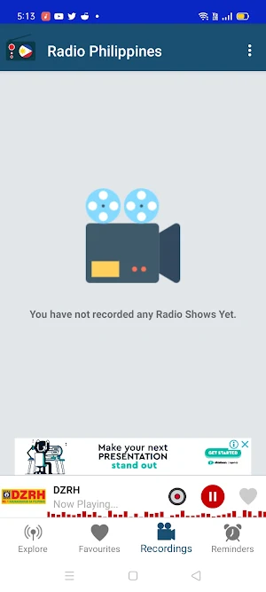 Radio Philippines : Stream Int Screenshot 3