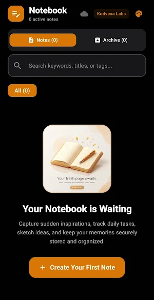 Notebook by K-Labs Screenshot 0