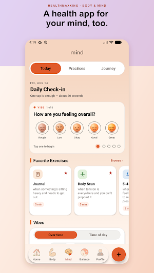 HealthMaxxing: Body & Mind Screenshot 2