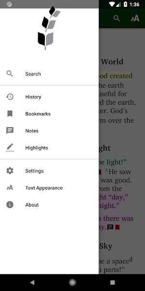 ERV Bible Screenshot 0