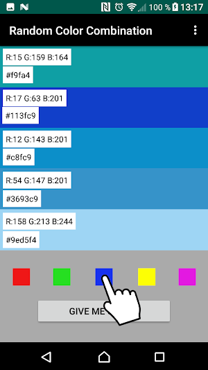 Random Color Combination Screenshot 1