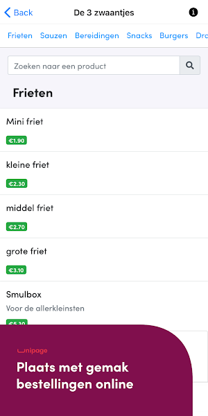 De 3 zwaantjes Screenshot 1