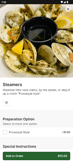 GS Steamers Bar & Grill Screenshot 2