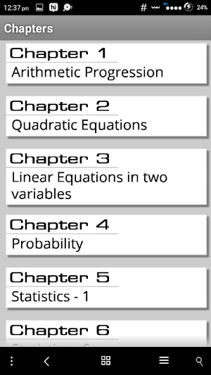 Revise Algebra SSC Pro Screenshot 1