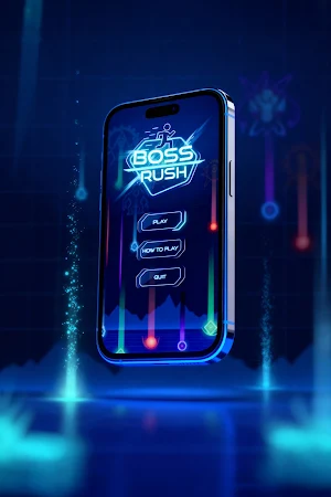 Boss Rush: Neon Arena Screenshot 0