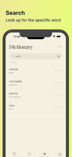 Italian Vocabulary Screenshot 0