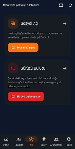 Motrevo:Grup Sürüşü & İntercom Screenshot 3