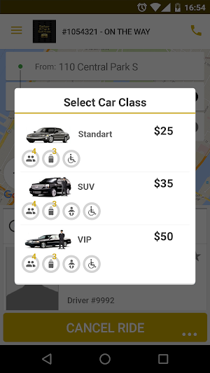 Esther Car Service Screenshot 3