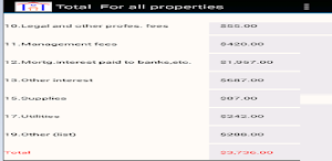 Property Expenses Calculator Screenshot 2