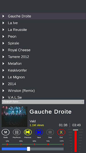 Vald Gauche Droite Screenshot 0