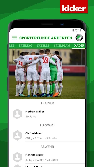 SV Sportfreunde Anderten Screenshot 0
