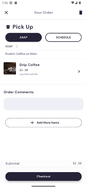 Pueblo Coffee Company Screenshot 3